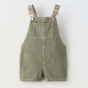 NEW Zara Kids Unisex Canvas Denim Overalls 4 yrs